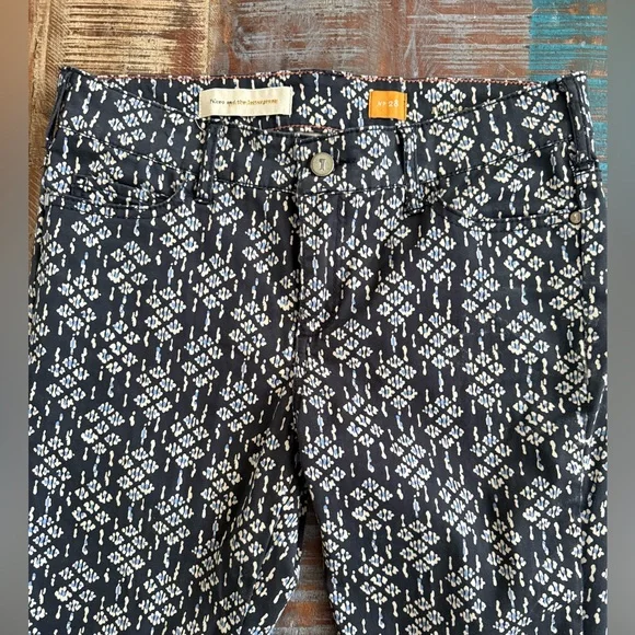 Anthropologie Pilcro Serif Sateen Pants - Picture 6 of 13
